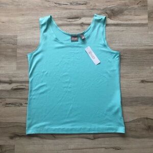 Chico's Turquoise Tank Top